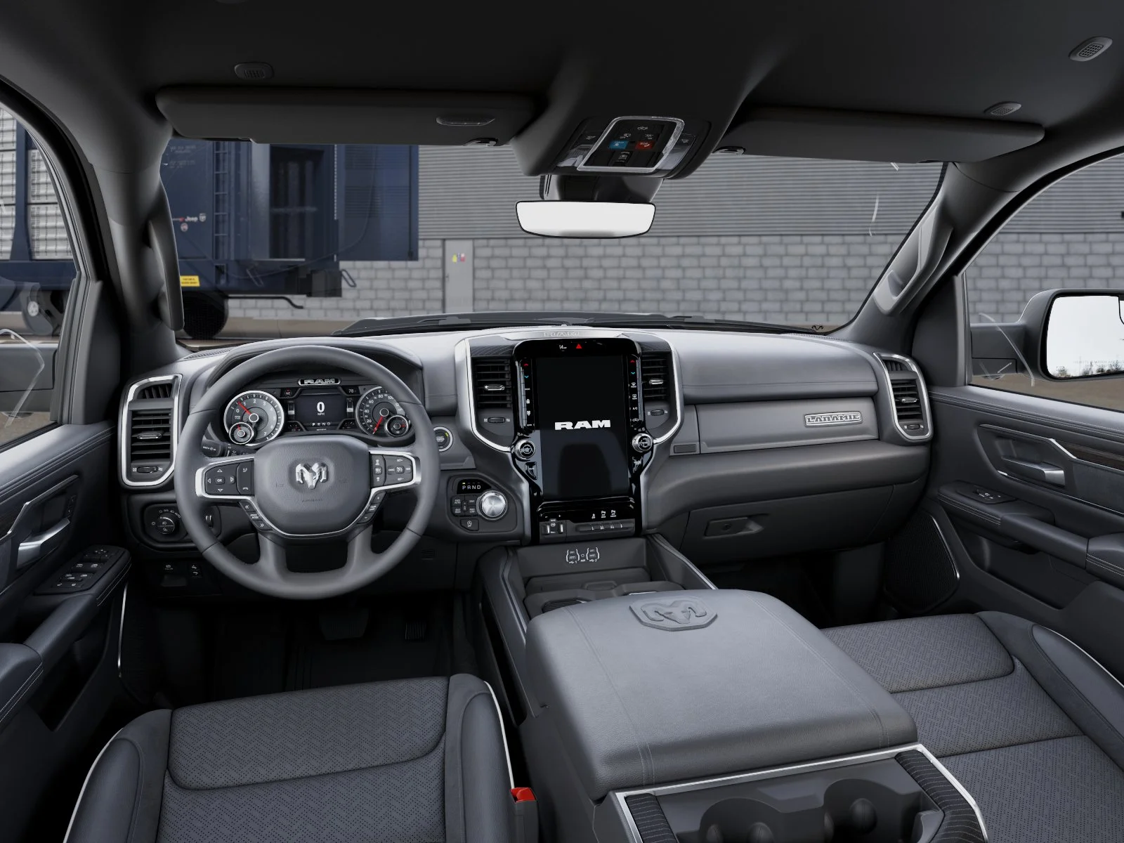 New 2026 Granite Crystal Metallic Clear-Coat Exterior Paint RAM Laramie image 41