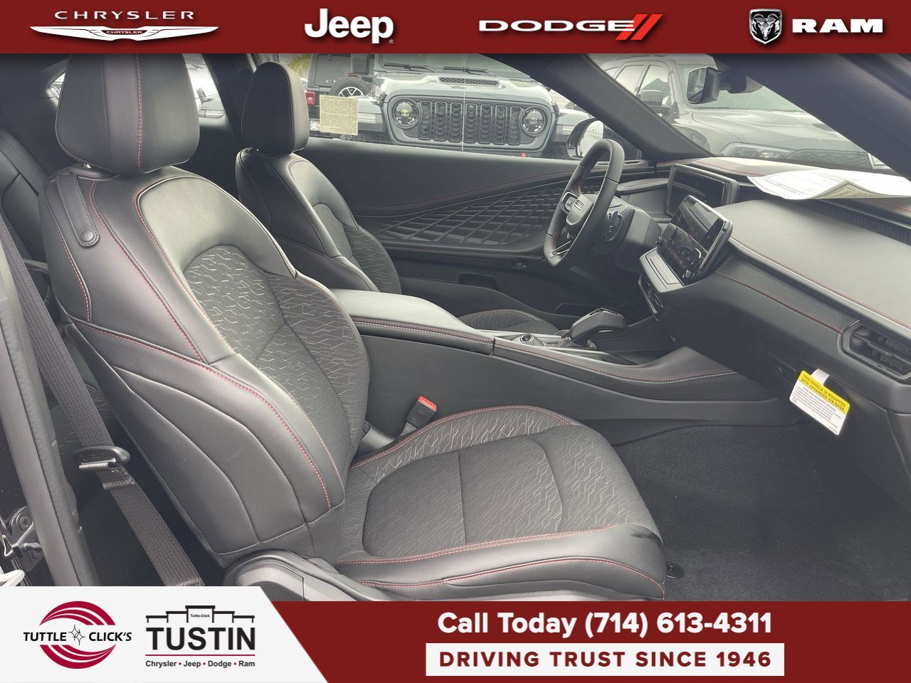 New 2026 Diamond Black Crystal Pearlcoat Dodge Scat Pack image 16