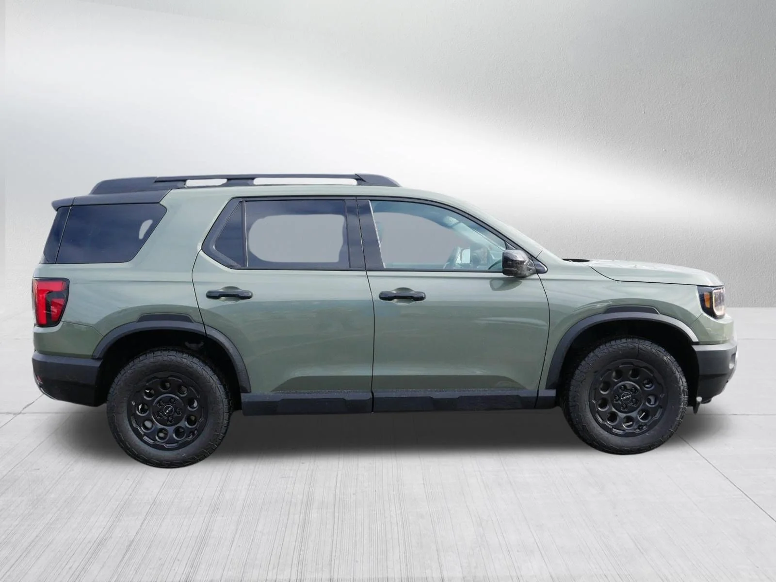New 2026 Ash Green Metallic Honda TrailSport Elite Blackout image 8