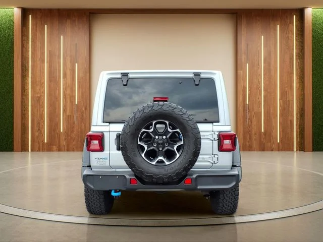 Used 2023 Silver Jeep Rubicon 4xe image 30
