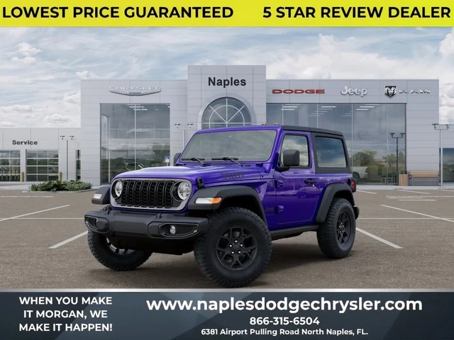 New 2026 Jeep Wrangler Willys 2-door in Naples #W213306 | Naples