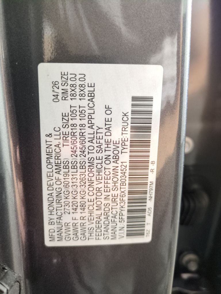 New 2026 Modern Steel Metallic Honda TrailSport image 29