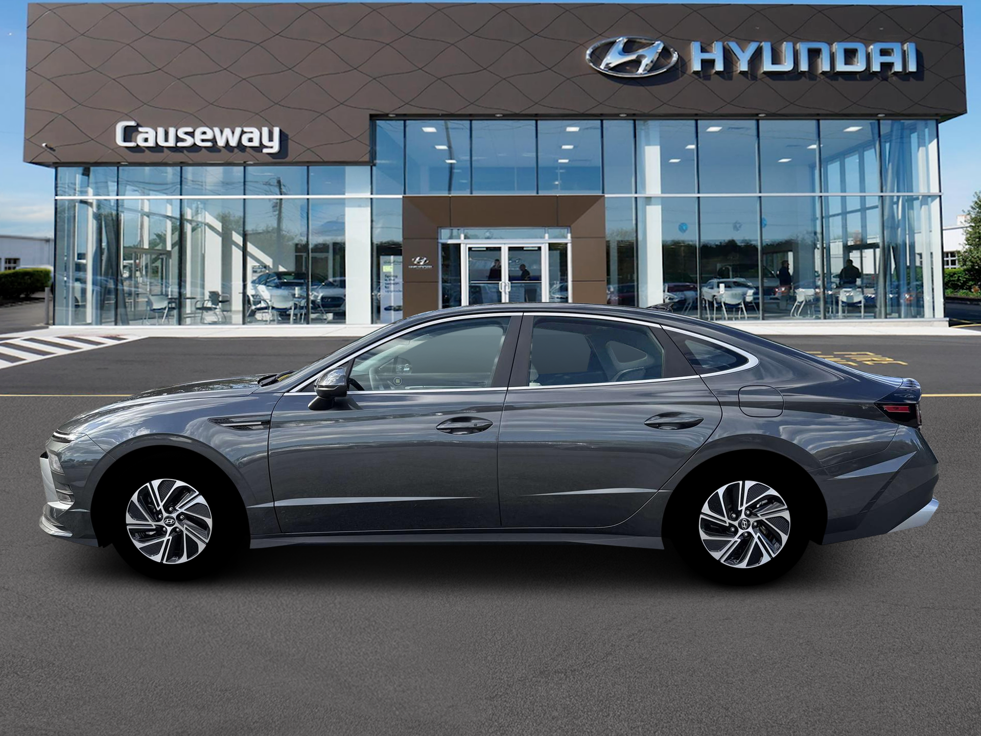 New 2026 Gray Hyundai Blue image 3