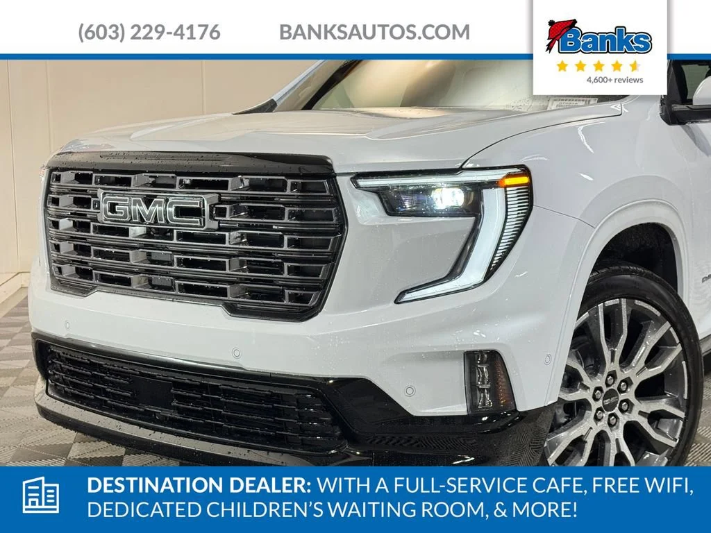 New 2027 Glacier White Tricoat GMC Denali Ultimate image 3