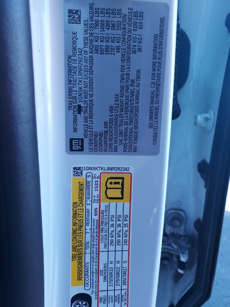 Used 2022 White Chevrolet High Country image 26