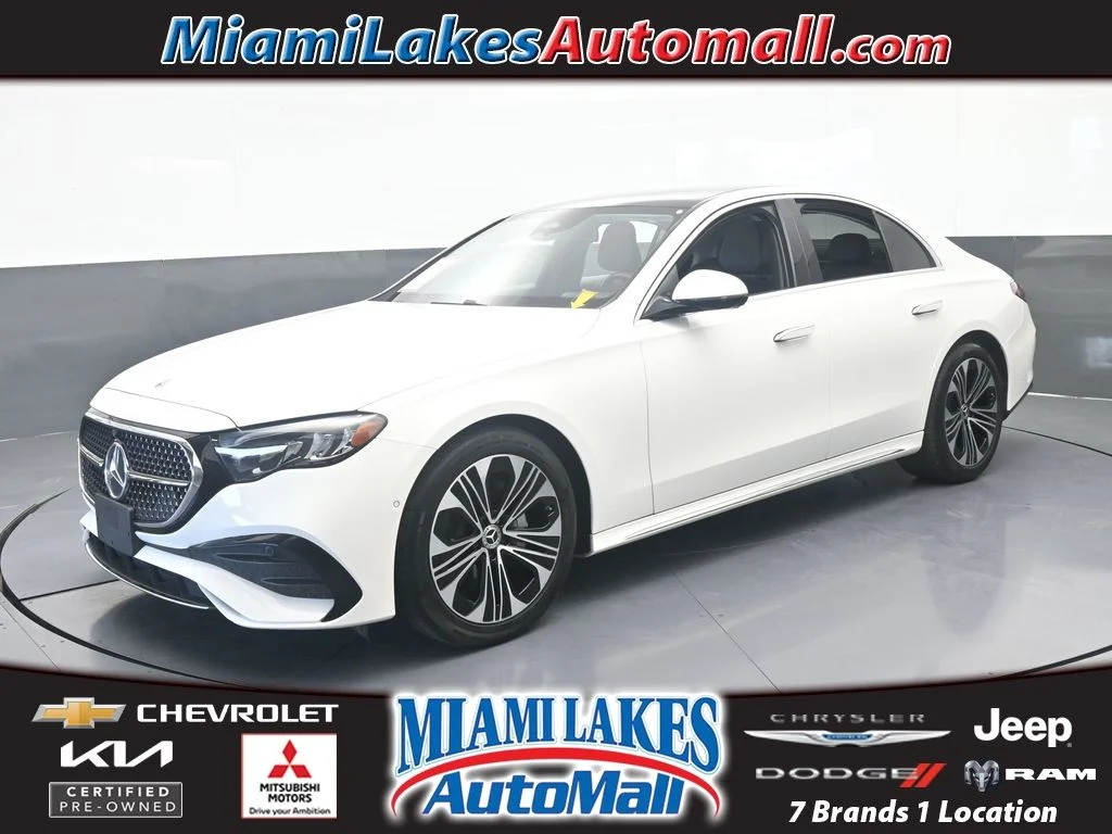 Used 2025 White Mercedes-Benz E 350 image 1