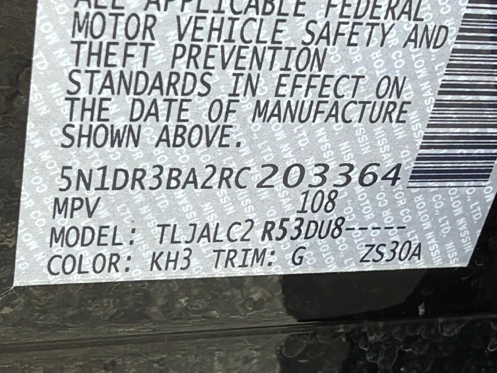 Used 2024 Black Nissan SV image 32