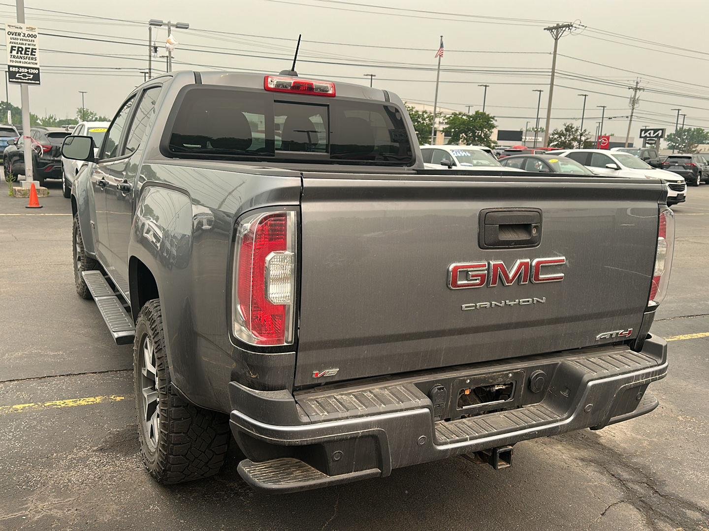 Used 2022 Satin Steel Metallic GMC AT4 - Leather image 4