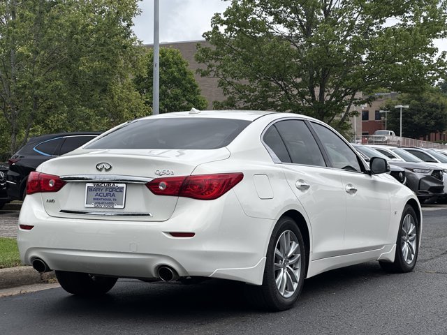 Used 2015 Moonlight White INFINITI AWD/Heated Steering Wheel/Rear Camera image 4