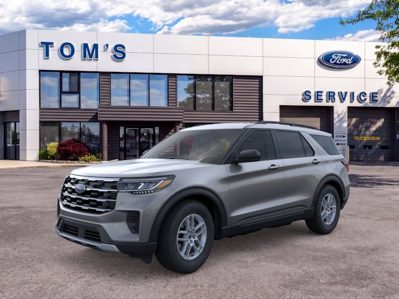 New 2026 Carbonized Gray Metallic Ford Active image 1