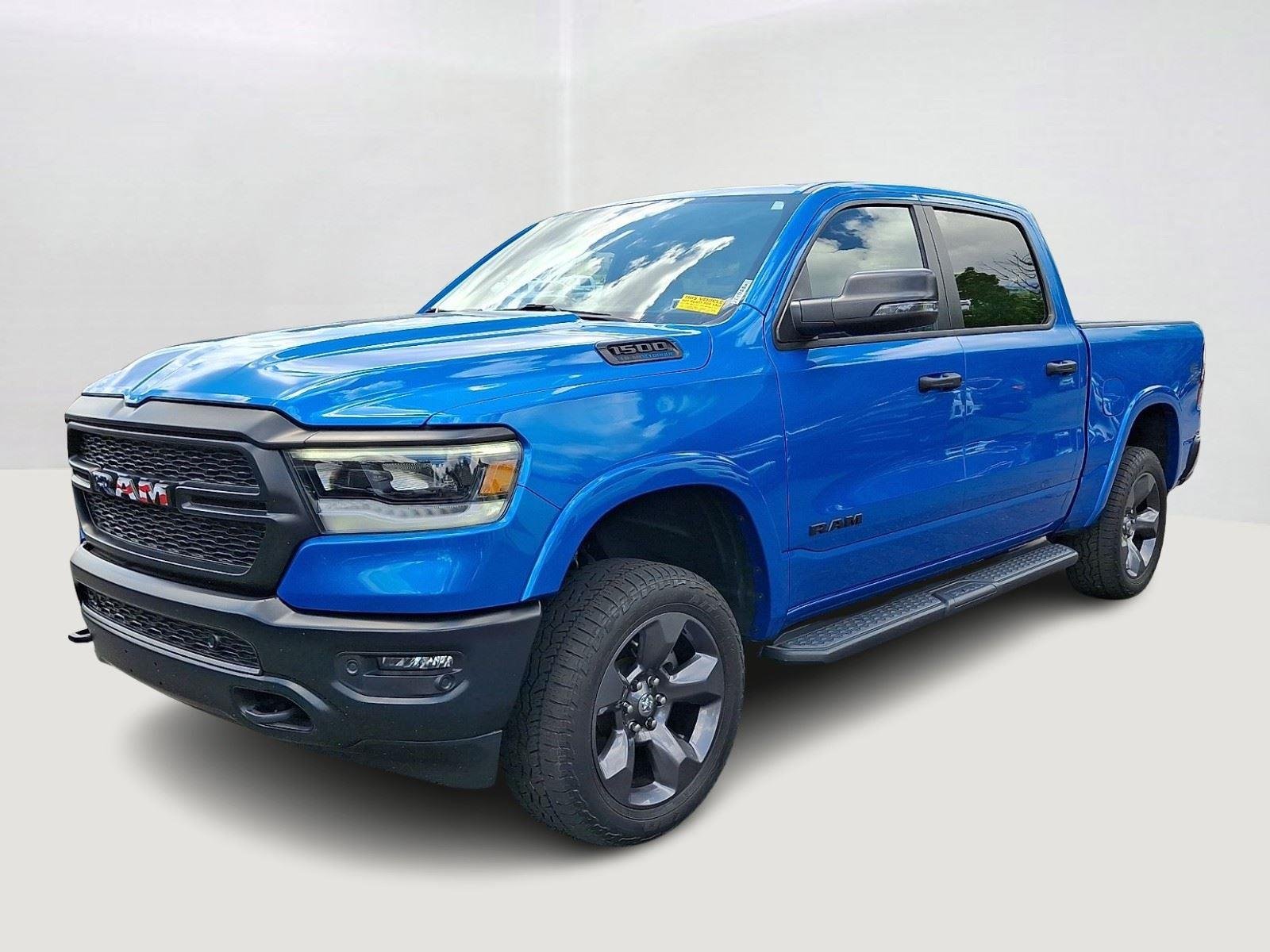 Used 2023 Hydro Blue Pearlcoat Ram Big Horn image 3