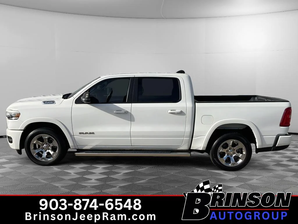 Used 2025 Bright White Clearcoat Ram Lone Star image 4