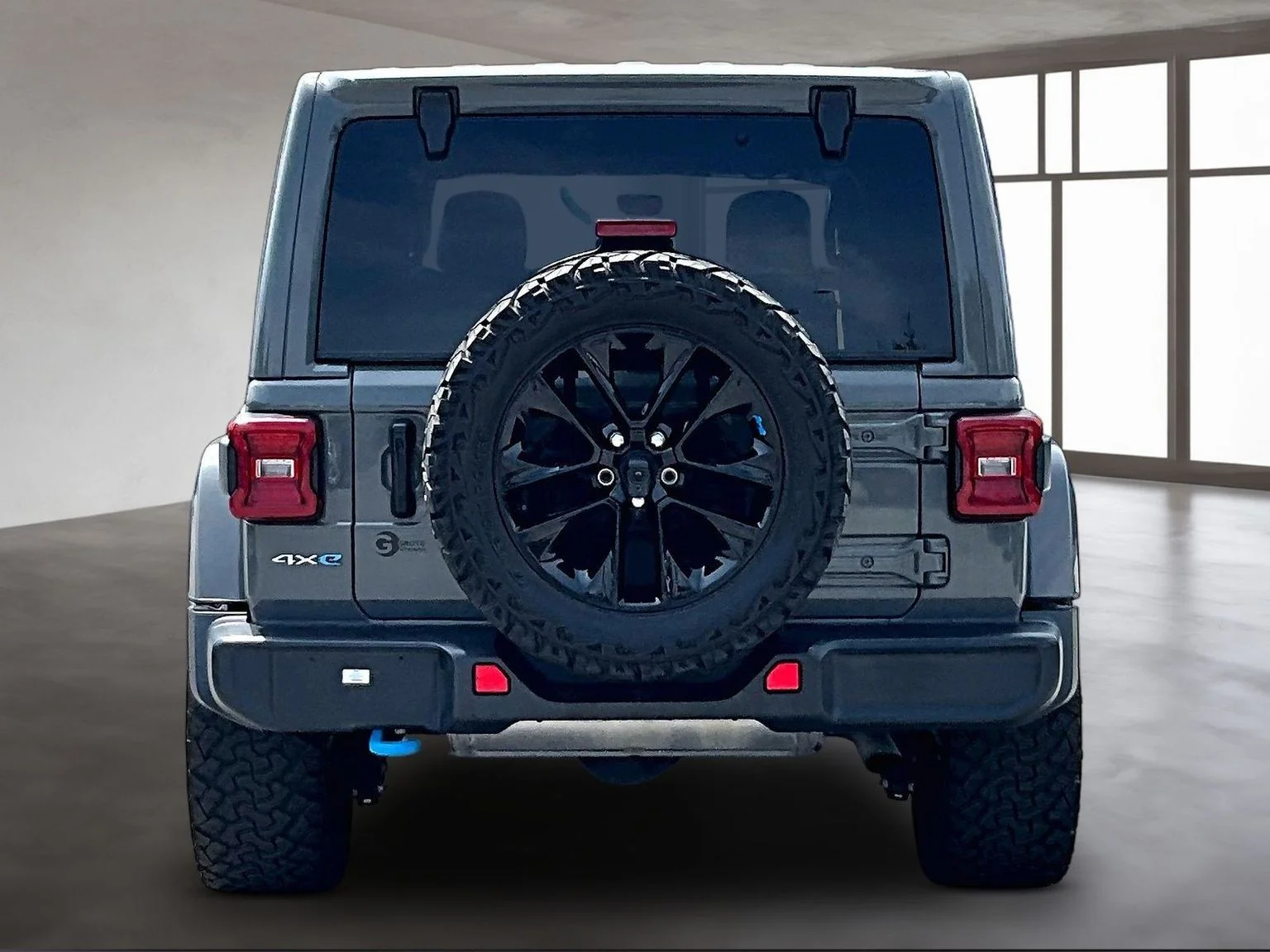 Used 2022 Gray Jeep Unlimited Sahara 4xe image 5