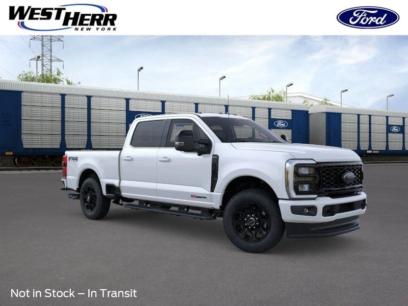 New 2026 Star White Metallic Tri-Coat Ford F-350® Lariat® image 1
