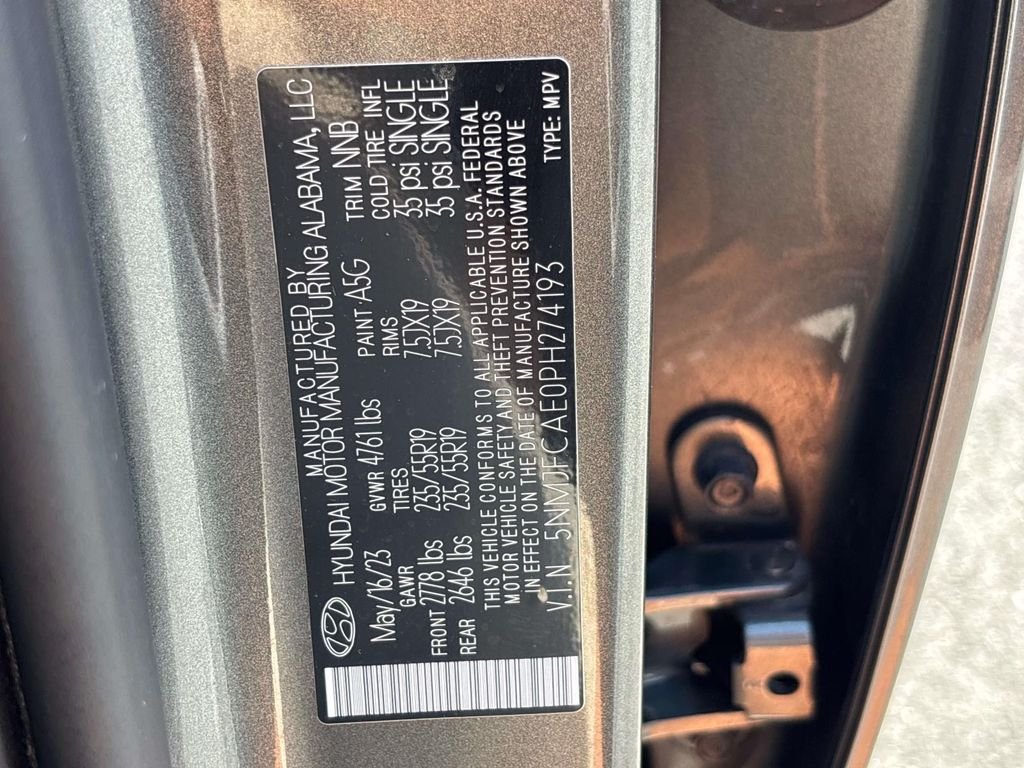 Used 2023 Gray Hyundai SEL image 32