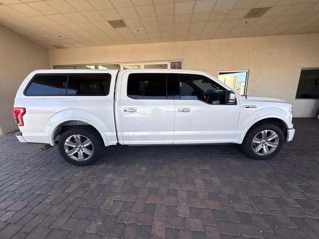 Used 2016 White Platinum Clearcoat Metallic Ford Platinum image 4