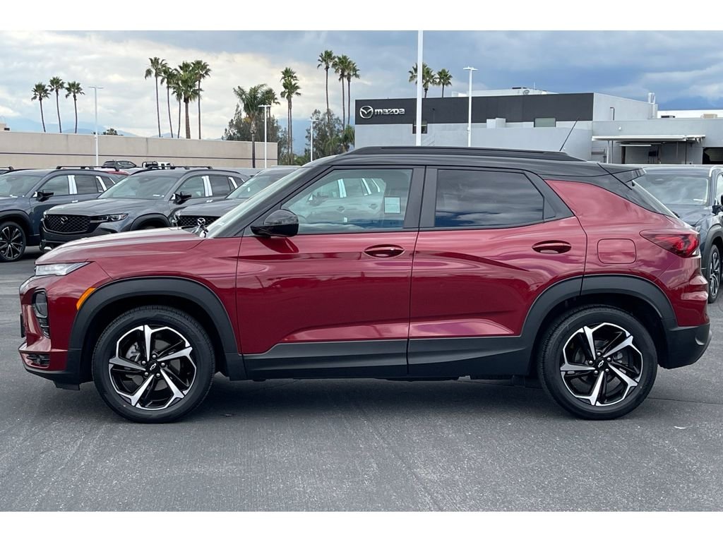 Used 2023 CRIMSON METALLIC Chevrolet RS image 3