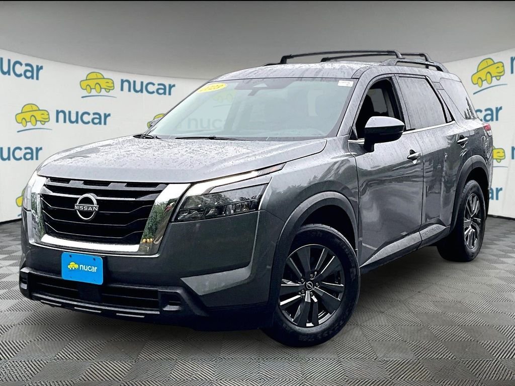 Used 2023 Gun Metallic Nissan SV image 3