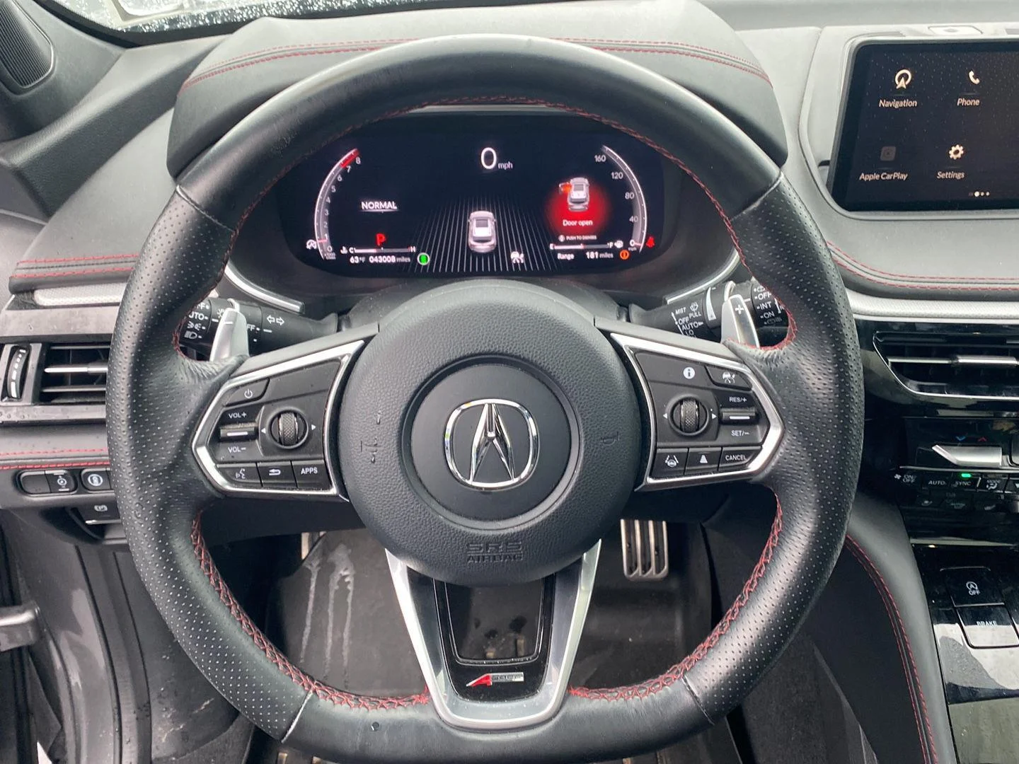 Used 2023 Liquid Carbon Metallic Acura SH-AWD w/A-SPEC image 14