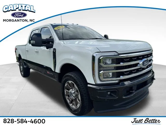 Used 2025 White Ford King Ranch image 1