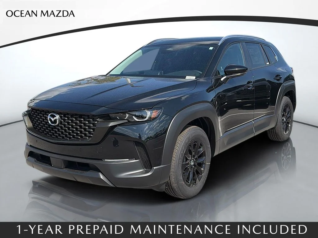 New 2026 Jet Black Mica Mazda Preferred AWD image 1