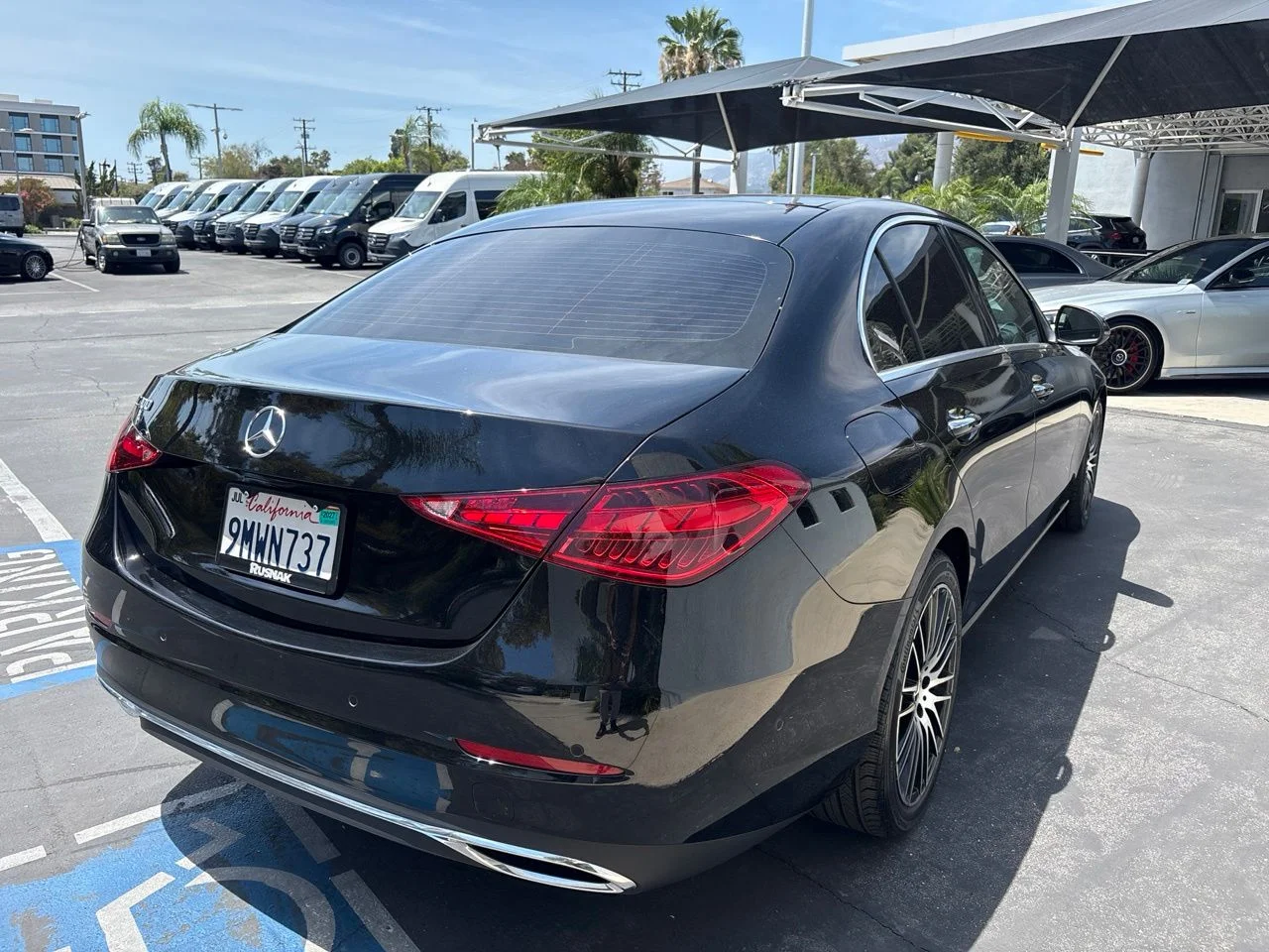 Used 2024 Black Mercedes-Benz C 300 image 3