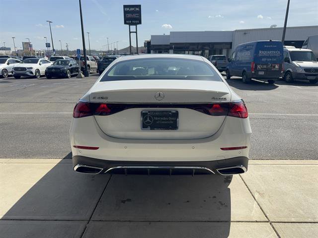 New 2026 Polar White Mercedes-Benz E 450 4MATIC® image 19
