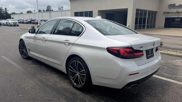 Certified Used 2023 Alpine White BMW 540i xDrive image 6