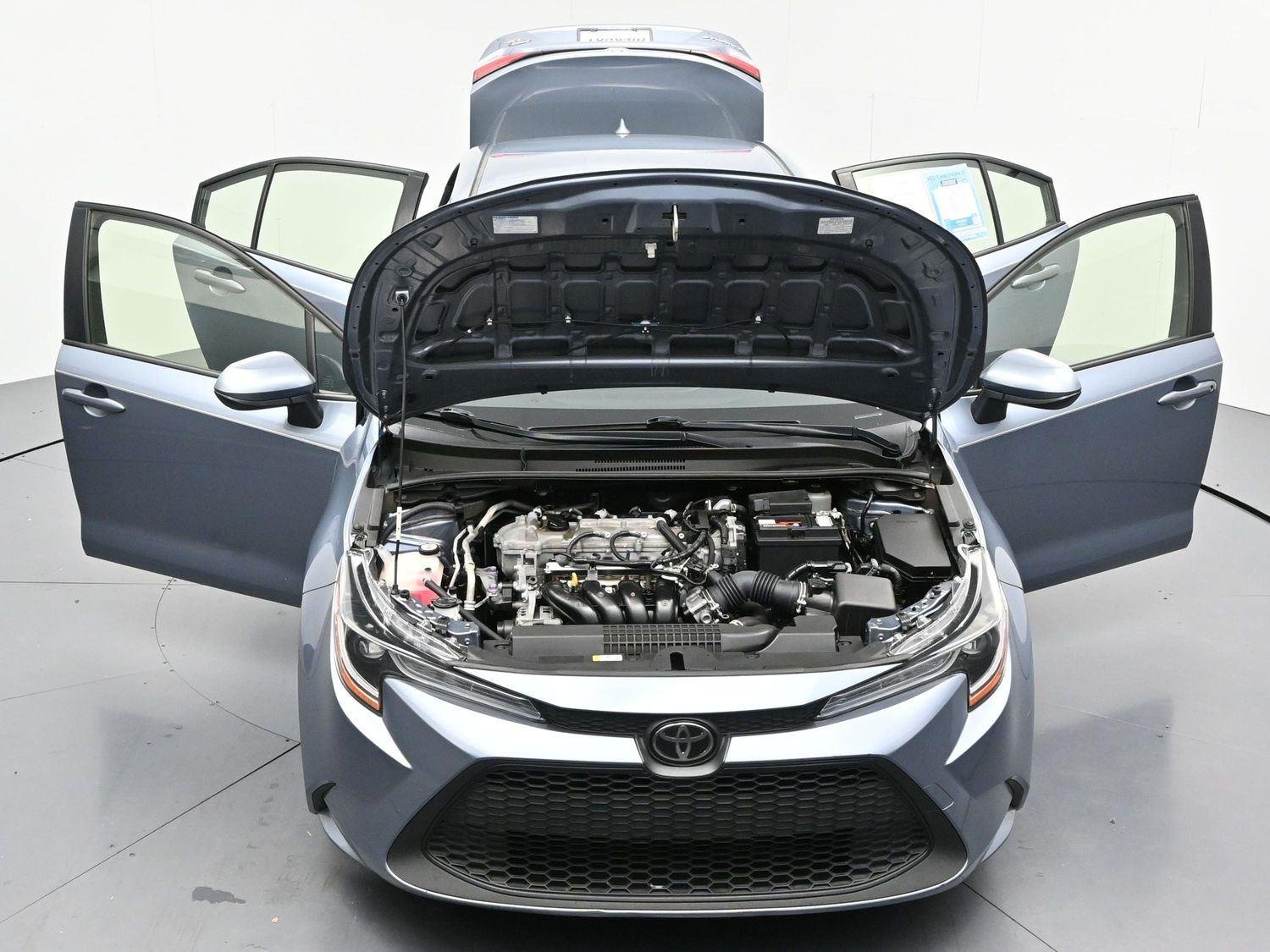 Used 2022 Celestite Gray Metallic Toyota LE image 38