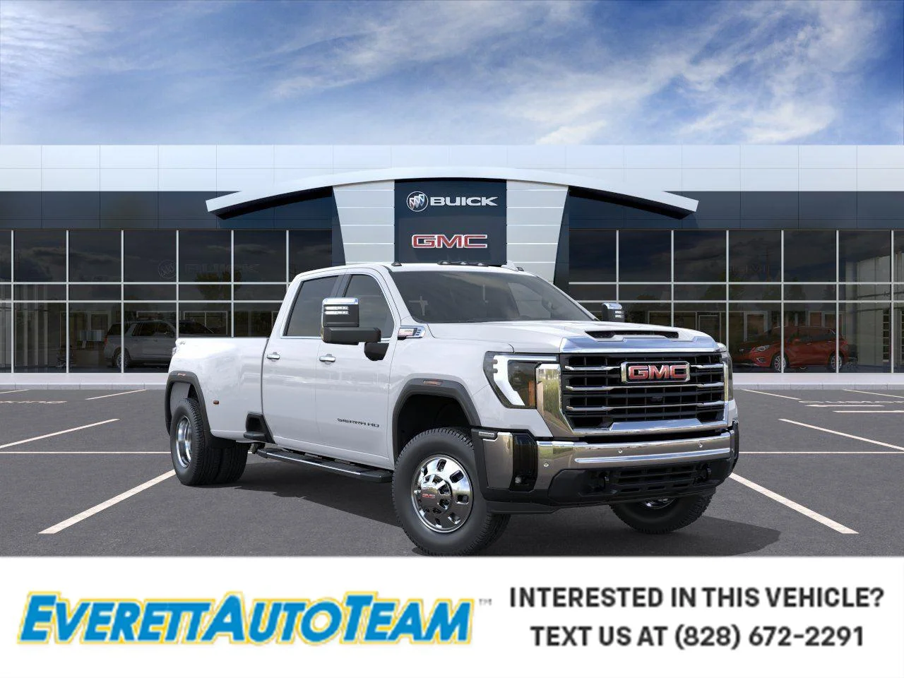 New 2026 Summit White GMC SLT DRW image 1