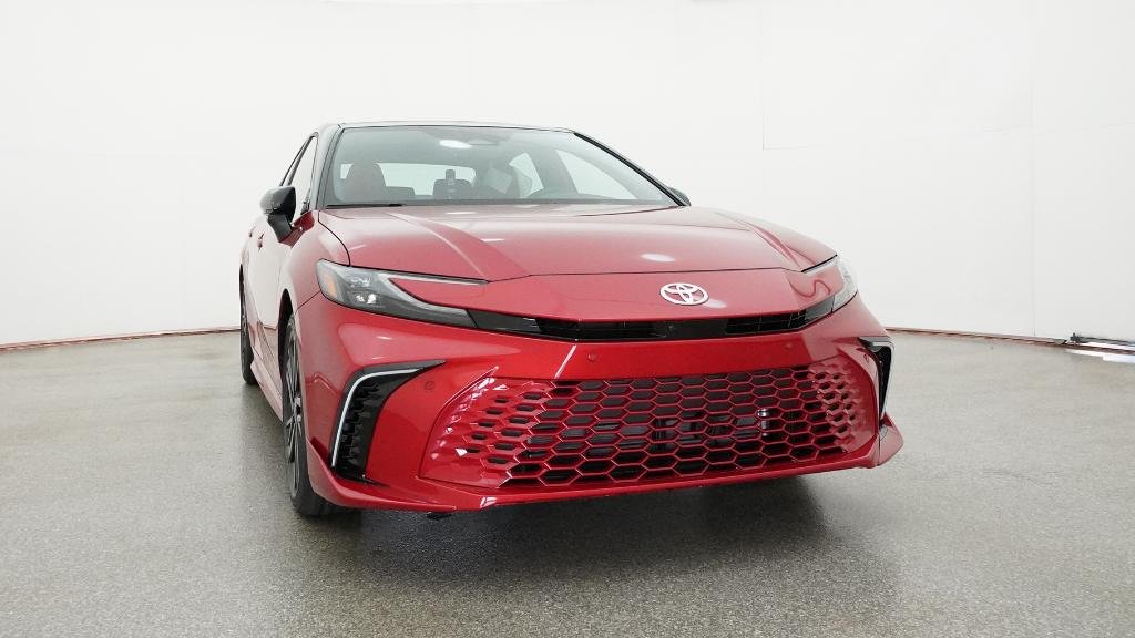 New 2026 Supersonic Red with Midnight Black Metallic roof Toyota XSE image 16