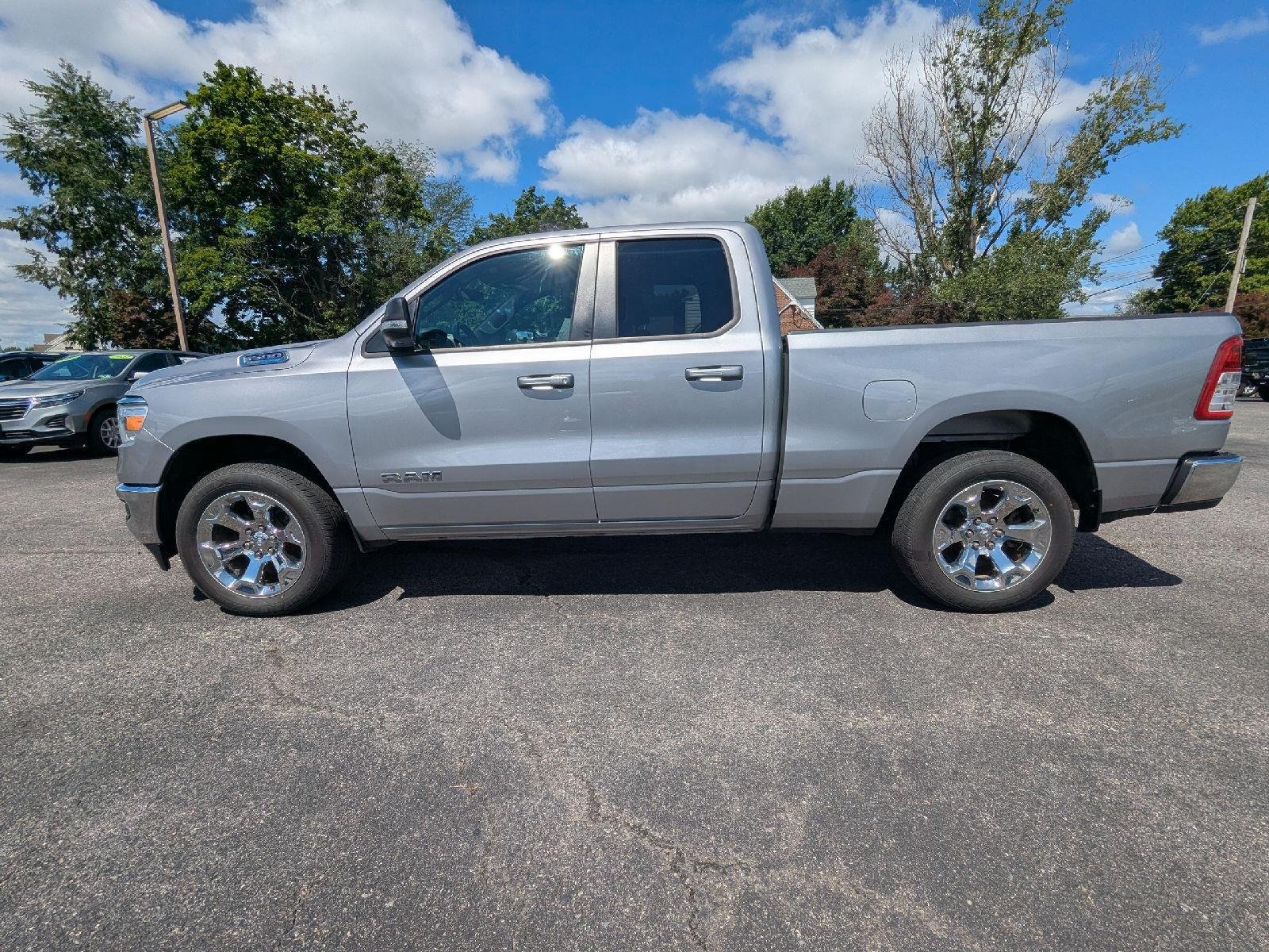 Used 2022 Billet Silver Metallic Clearcoat Ram Big Horn image 4