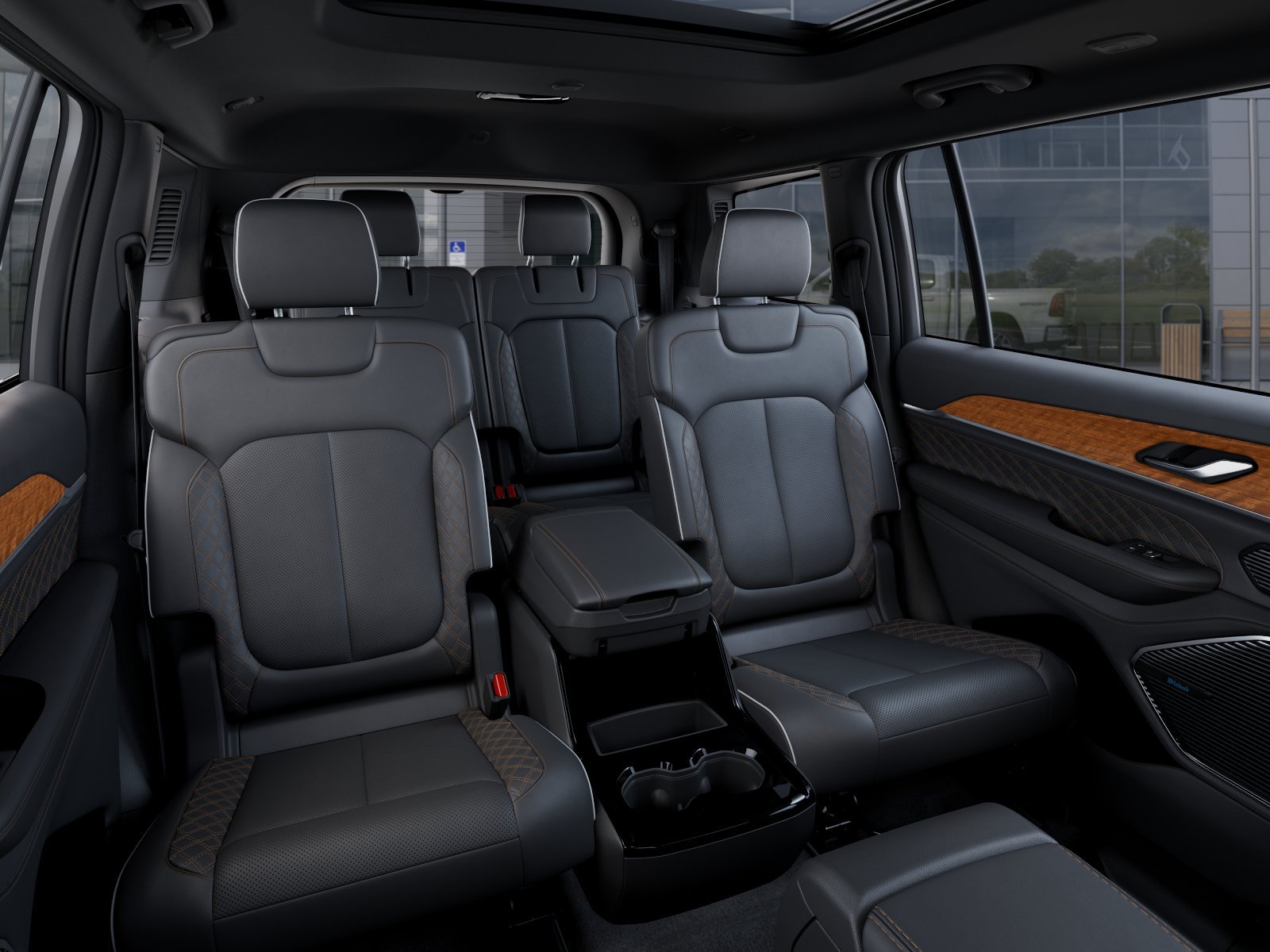 New 2026 Diamond Black Crystal Pearl-Coat Exterior Paint Jeep Summit image 41