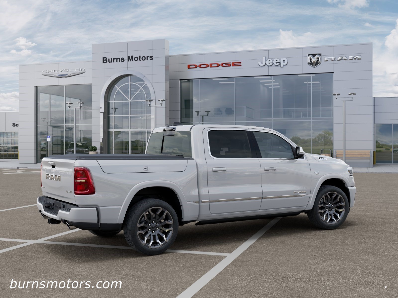 New 2026 Bright White Clear-Coat Exterior Paint RAM Limited image 4