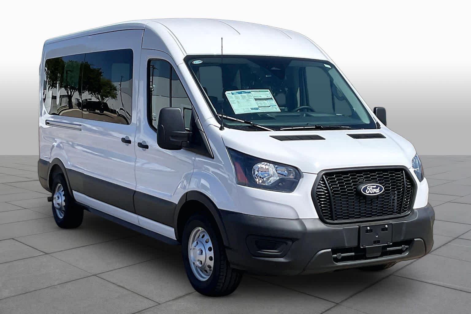 New 2026 Oxford White Ford Passenger Van XL image 2