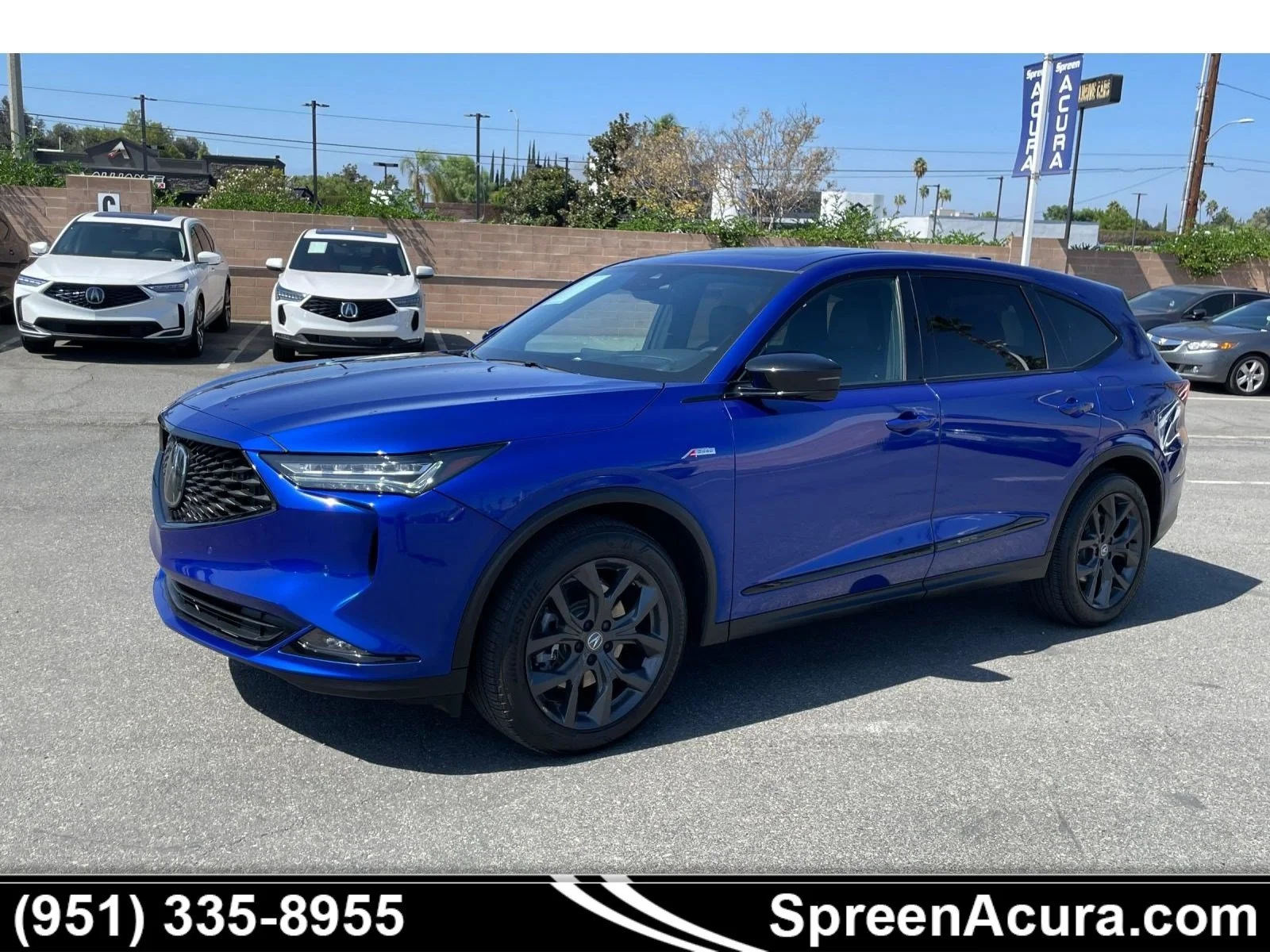 Used 2023 Apex Blue Pearl Acura SH-AWD with A-Spec Package image 56