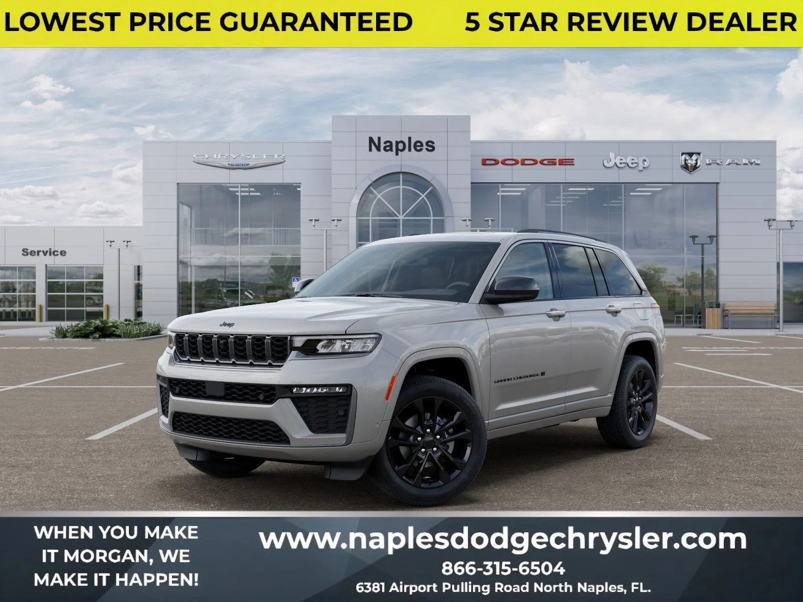 New 2026 Silver Zynith Exterior Paint Jeep Limited Reserve image 1