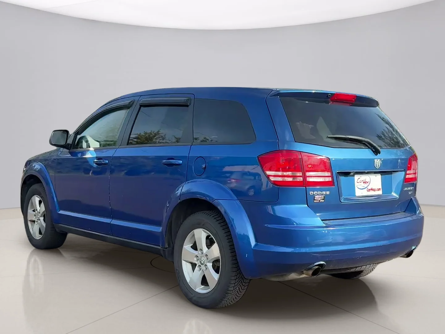 Used 2009 Blue Dodge SXT image 3