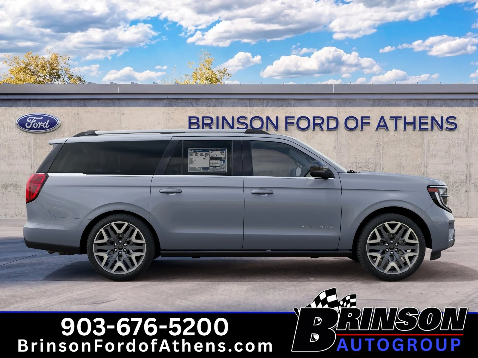 New 2027 Glacier Gray Ford Platinum image 5
