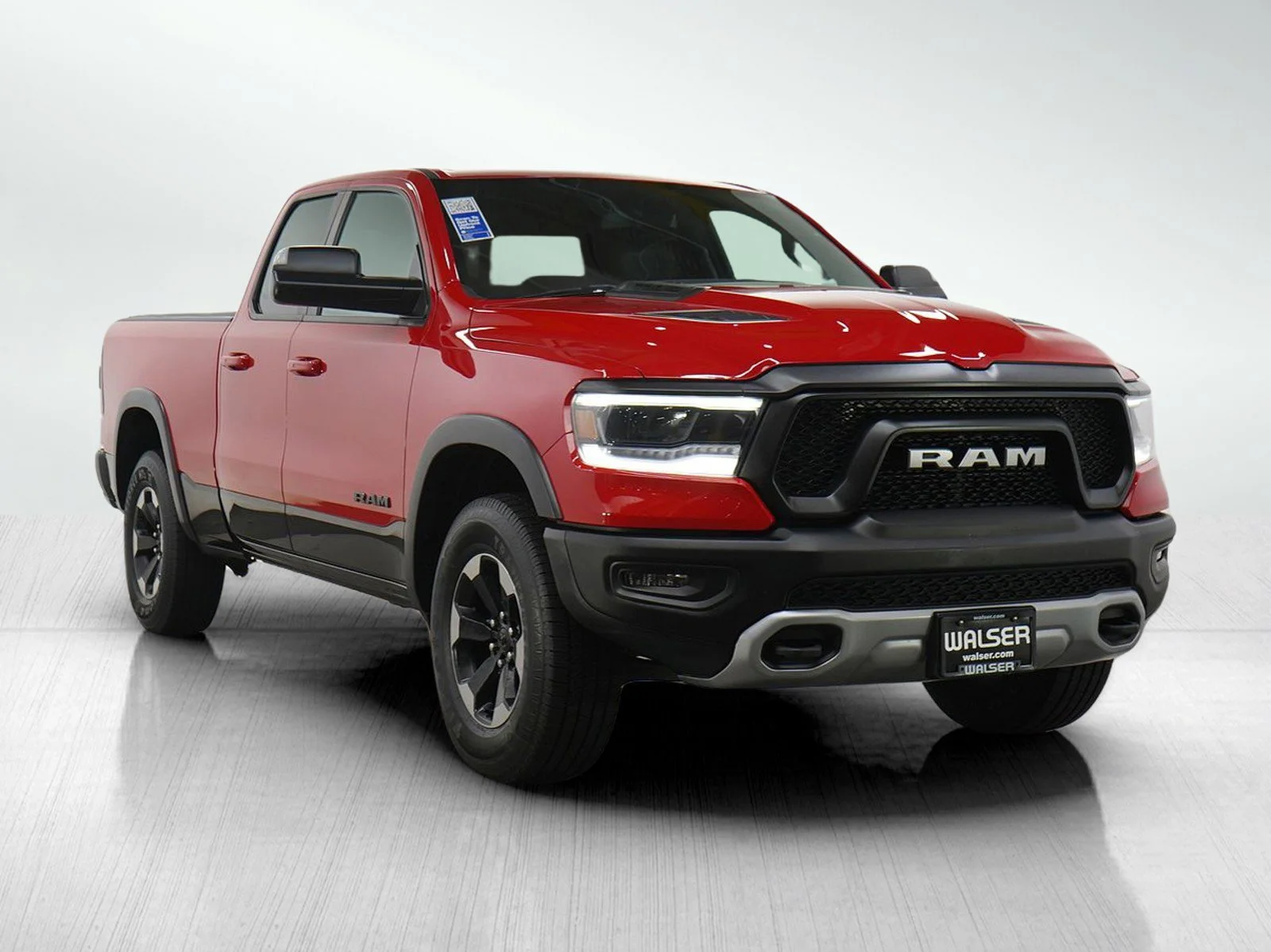 Used 2019 Flame Red Clearcoat Ram Rebel image 7