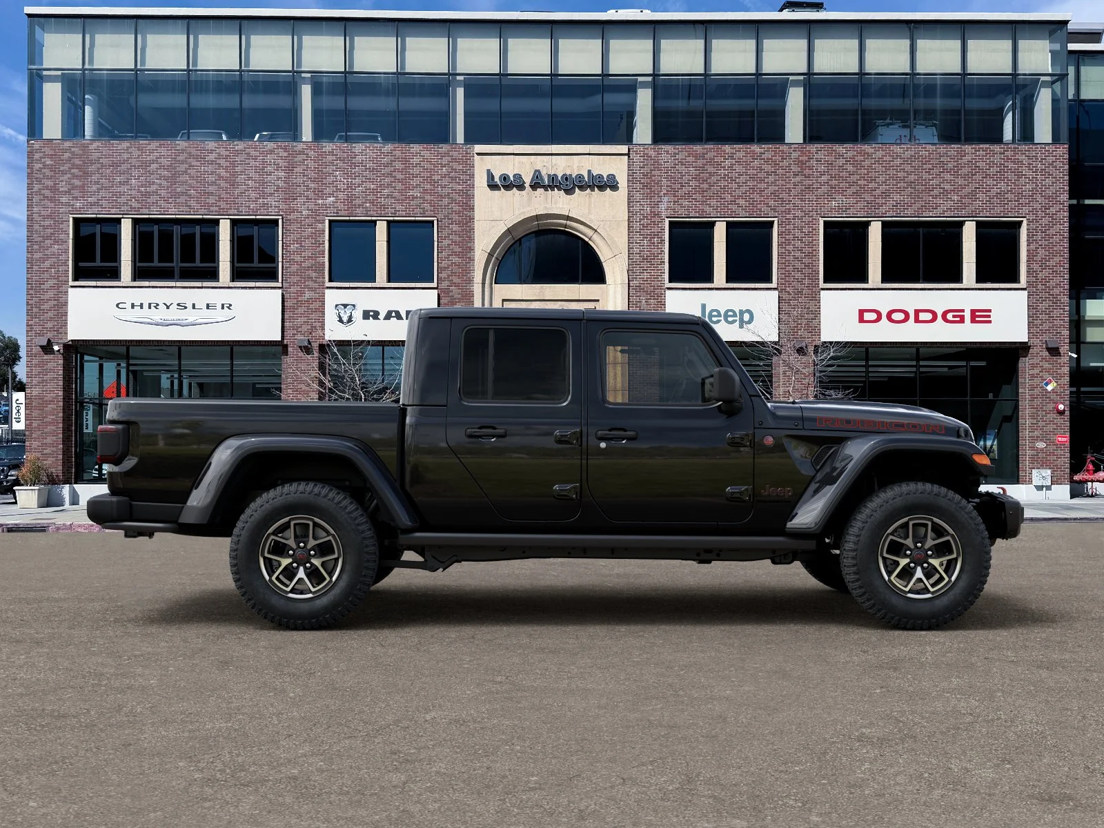 New 2026 Black Clear-Coat Exterior Paint Jeep Rubicon X image 47