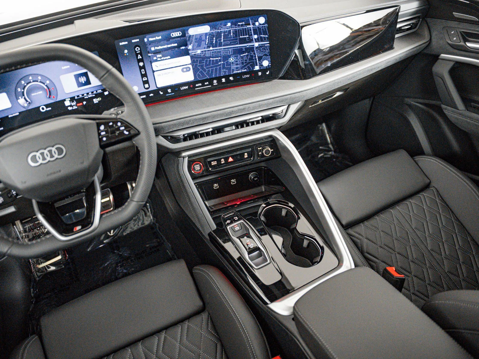 New 2026 Mythos Black Metallic Audi Premium Plus image 17