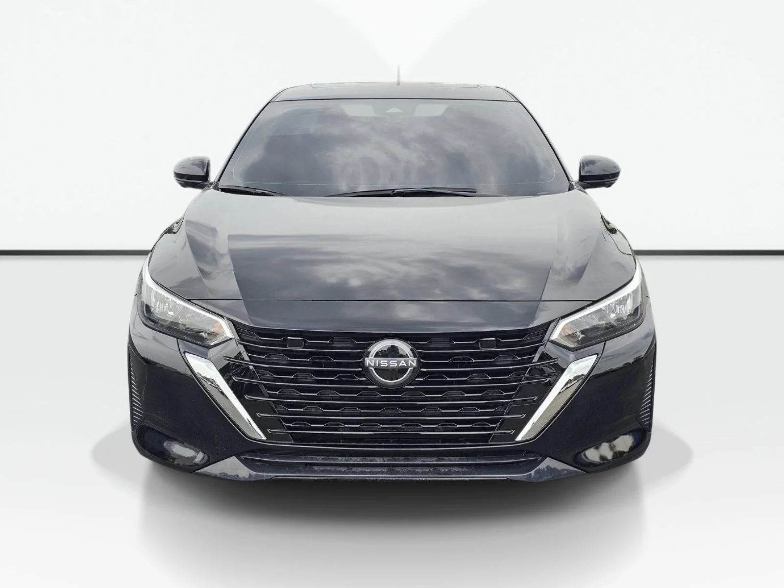 Used 2024 Super Black Nissan SV image 2