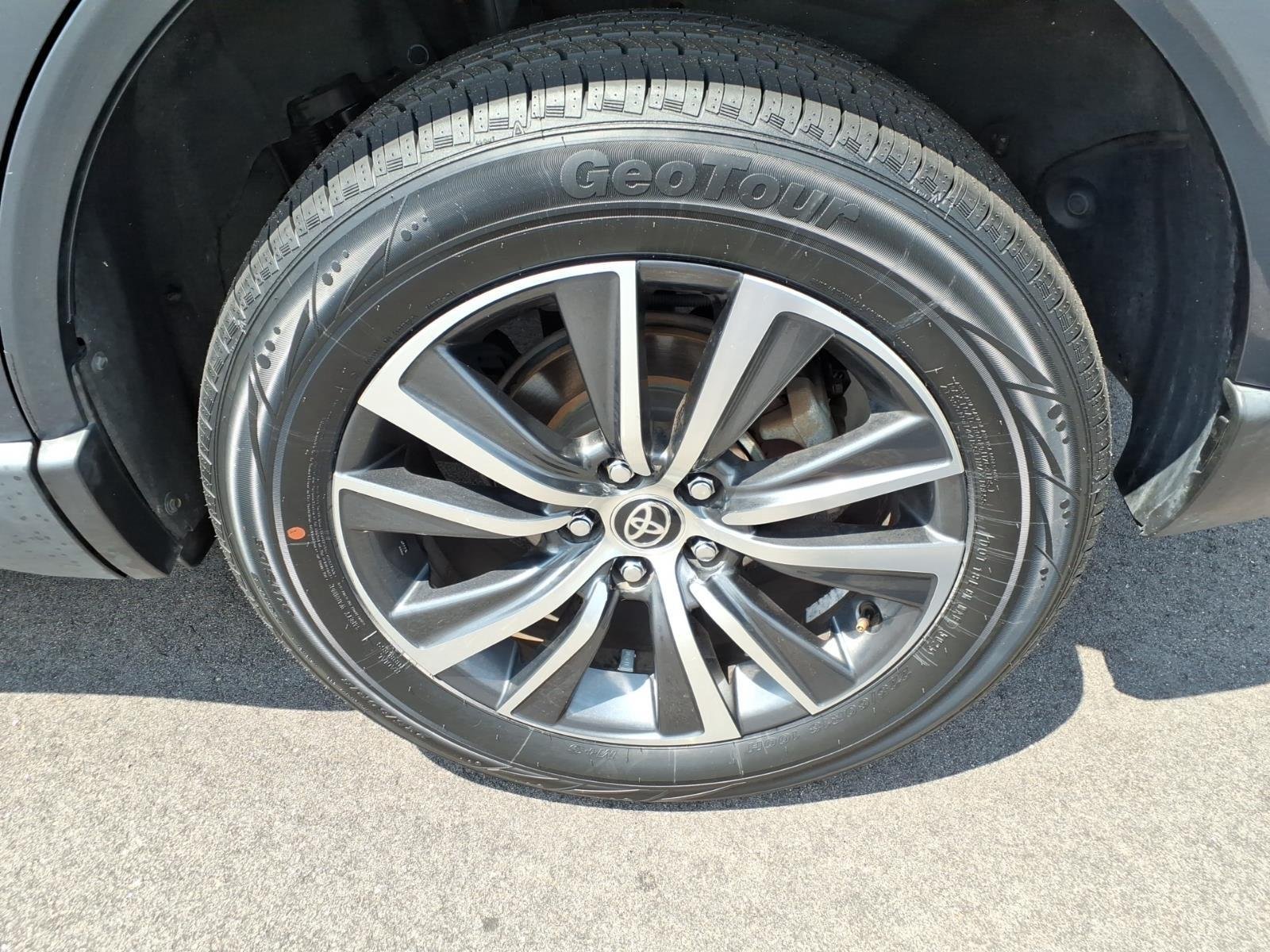 Used 2021 Coastal Gray Metallic Toyota LE image 12