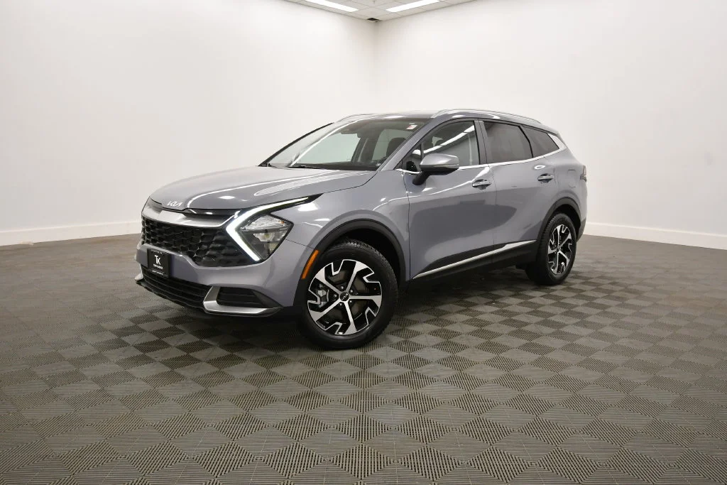 Certified Used 2023 Silver Kia EX image 2