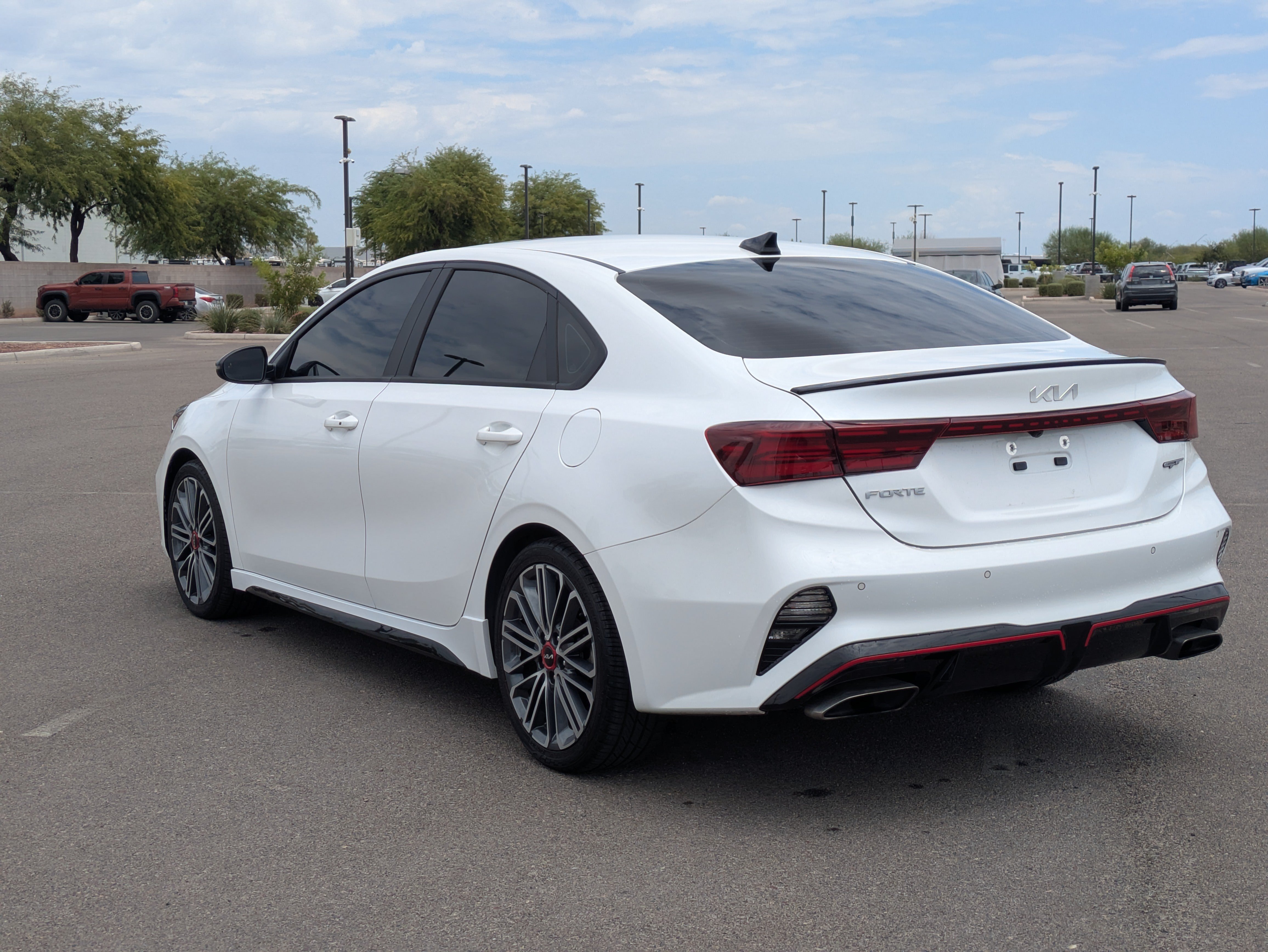 Used 2023 Snow White Pearl Kia GT image 3