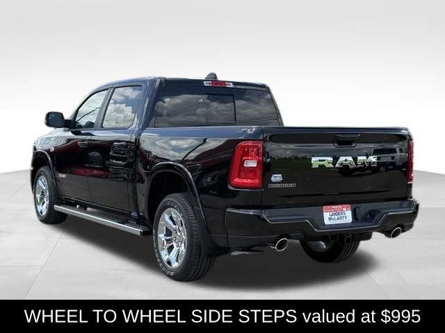 New 2026 Diamond Black Crystal Pearl-Coat Exterior Paint RAM Big Horn/Lone Star image 7