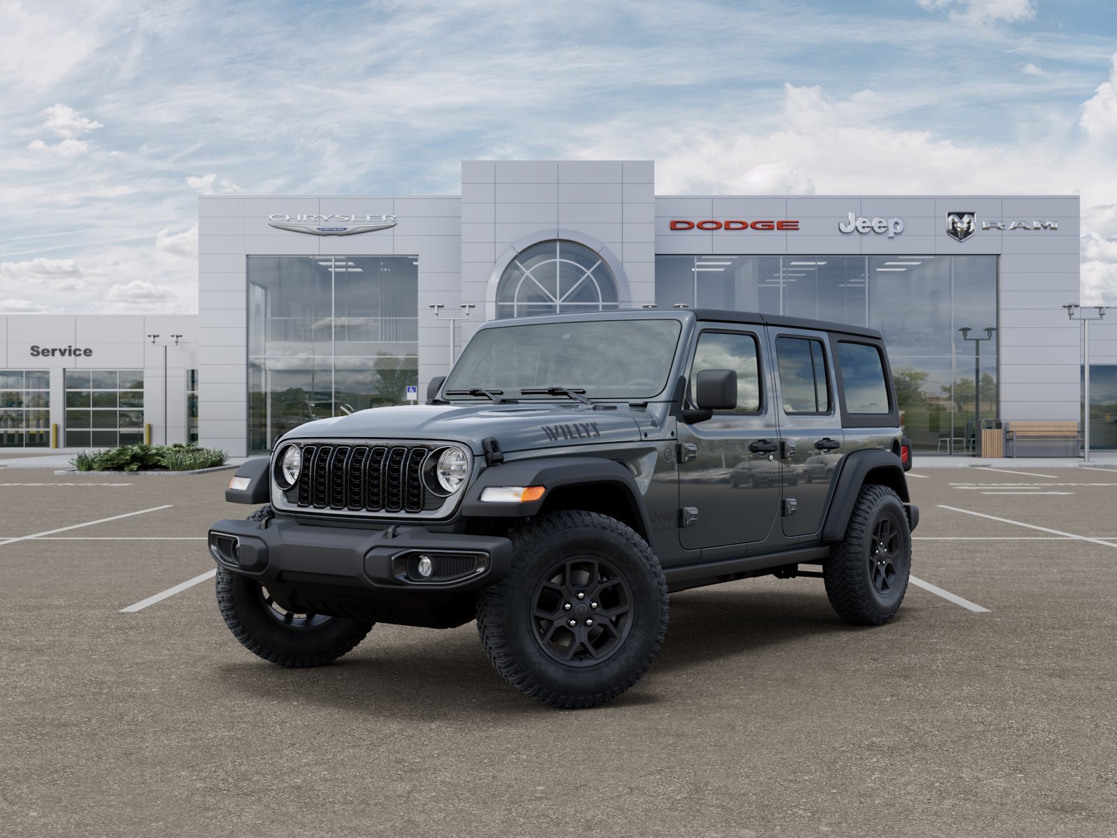 New 2026 Anvil Clearcoat Jeep Willys image 1