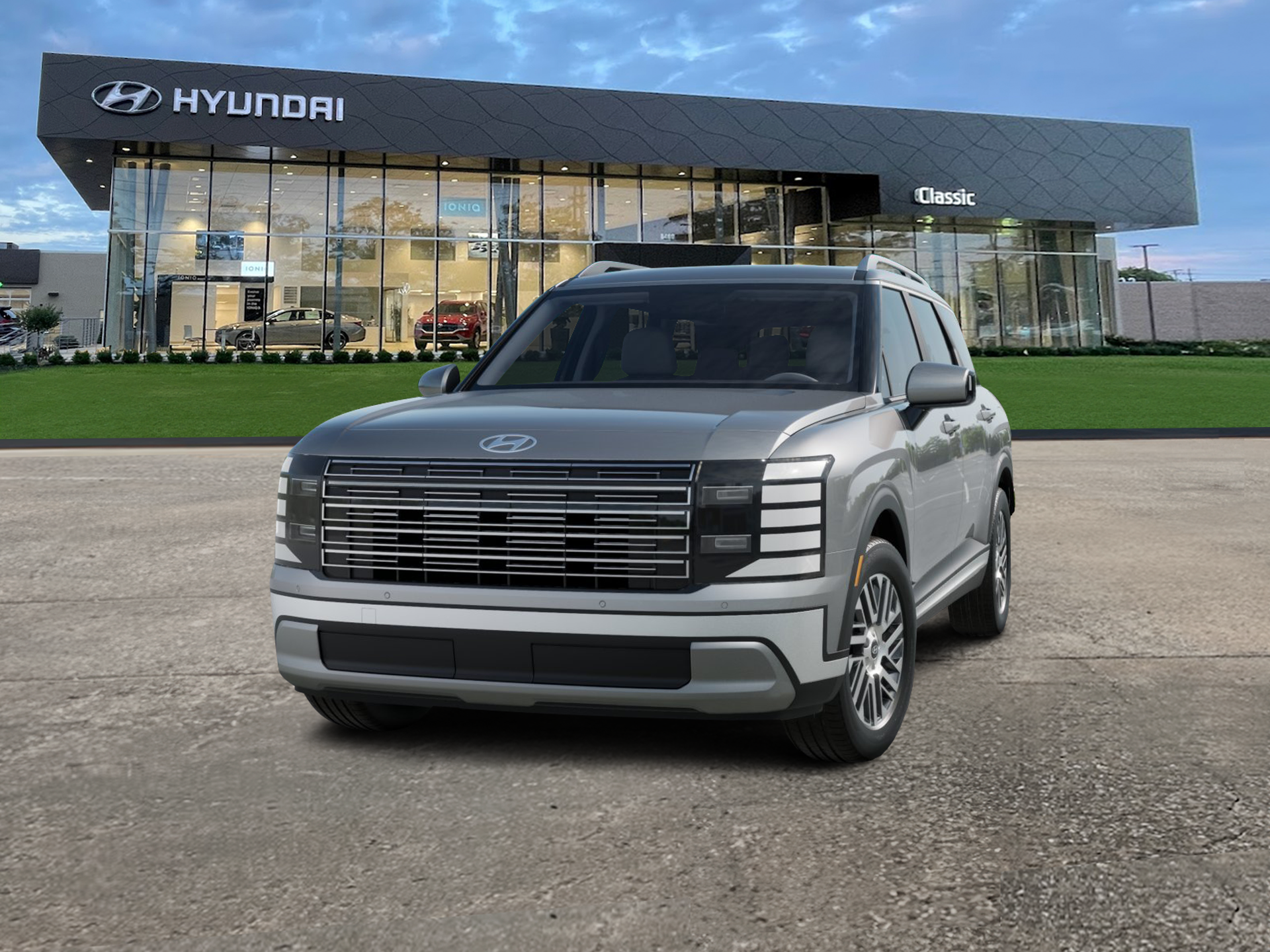 New 2026 Typhoon Silver Metallic Hyundai SEL 8P image 1