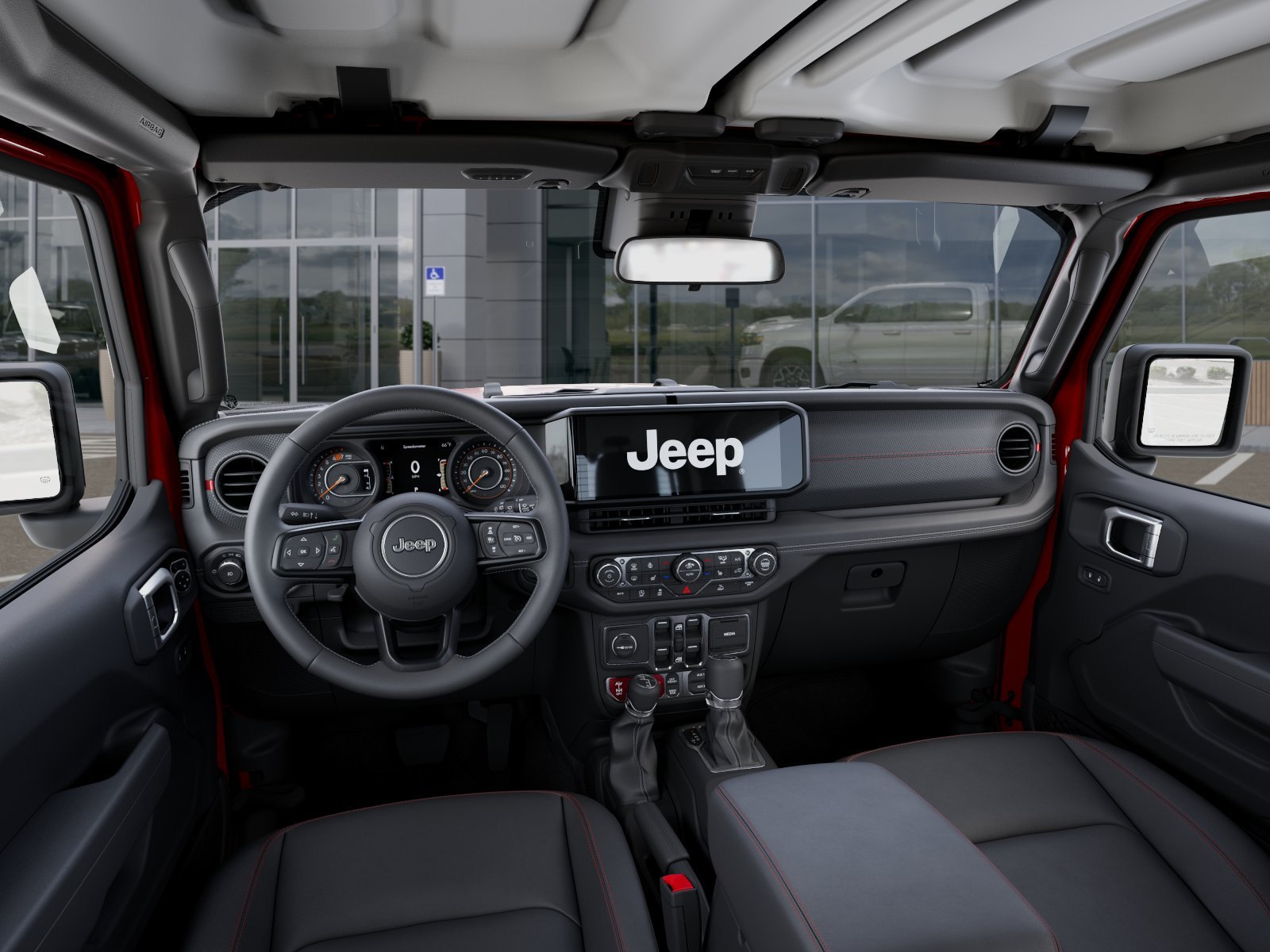 New 2026 Firecracker Red Clearcoat Jeep Rubicon 4-Door image 14